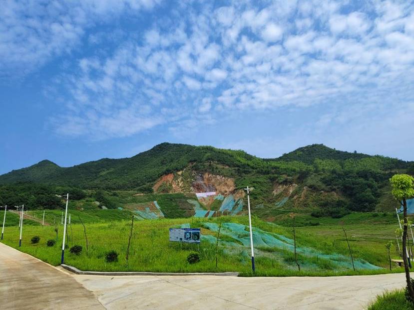 銅山、前山露天采坑復(fù)墾項(xiàng)目完成